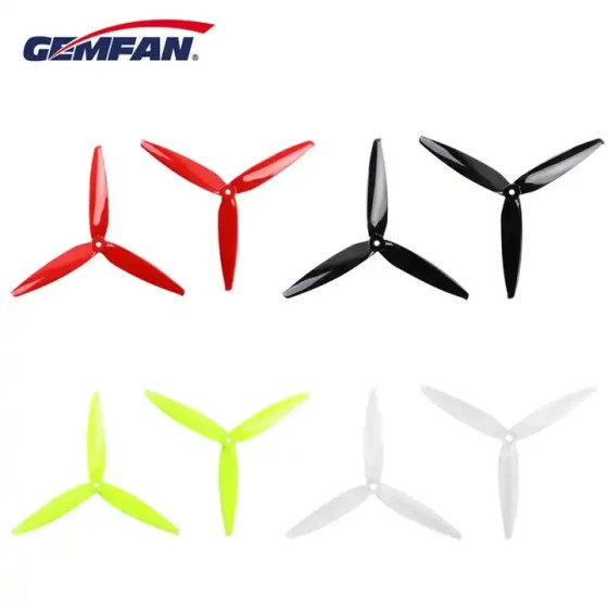 Gemfan Flash 7040 7-Zoll-3-Blatt-Propeller für Racing Drone RC Quadcopter Ersatzteile RC-Teile DIY-Zubehör